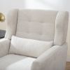 Modern Accent Chair Upholstered Foam Filled Living Room Chairs Comfy Reading Chair Mid Century Modern Chair with Chenille Fabric Lounge Arm Chairs Arm