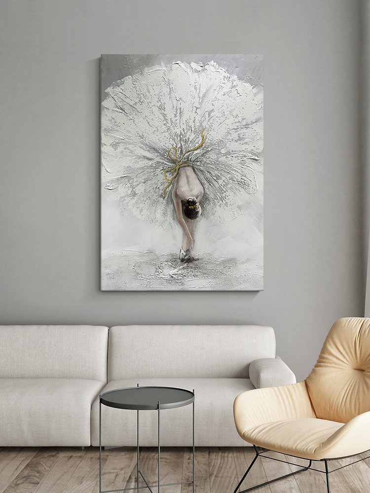 Hot sale Dancing Girl Oil Painting on Canvas Hand Painted abstract figure wall art picture for living room home decor Hot sale Dancing Girl Oil Painting on Canvas Hand Painted abstract figure wall art picture for living room home decor