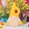 Sunflower Gnome Plush Ornament Kids Room Decoration Home Decoration Doll